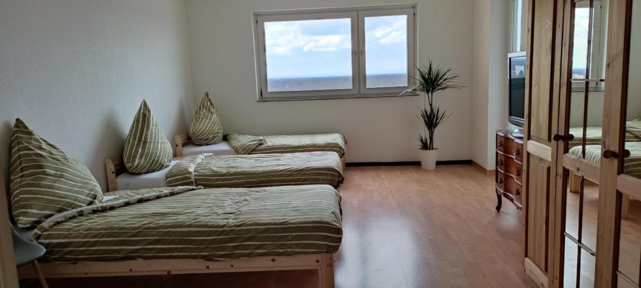 Apartmán Skyline-Aussicht Und Fantastische Sonnenuntergaenge Langen  Exteriér fotografie