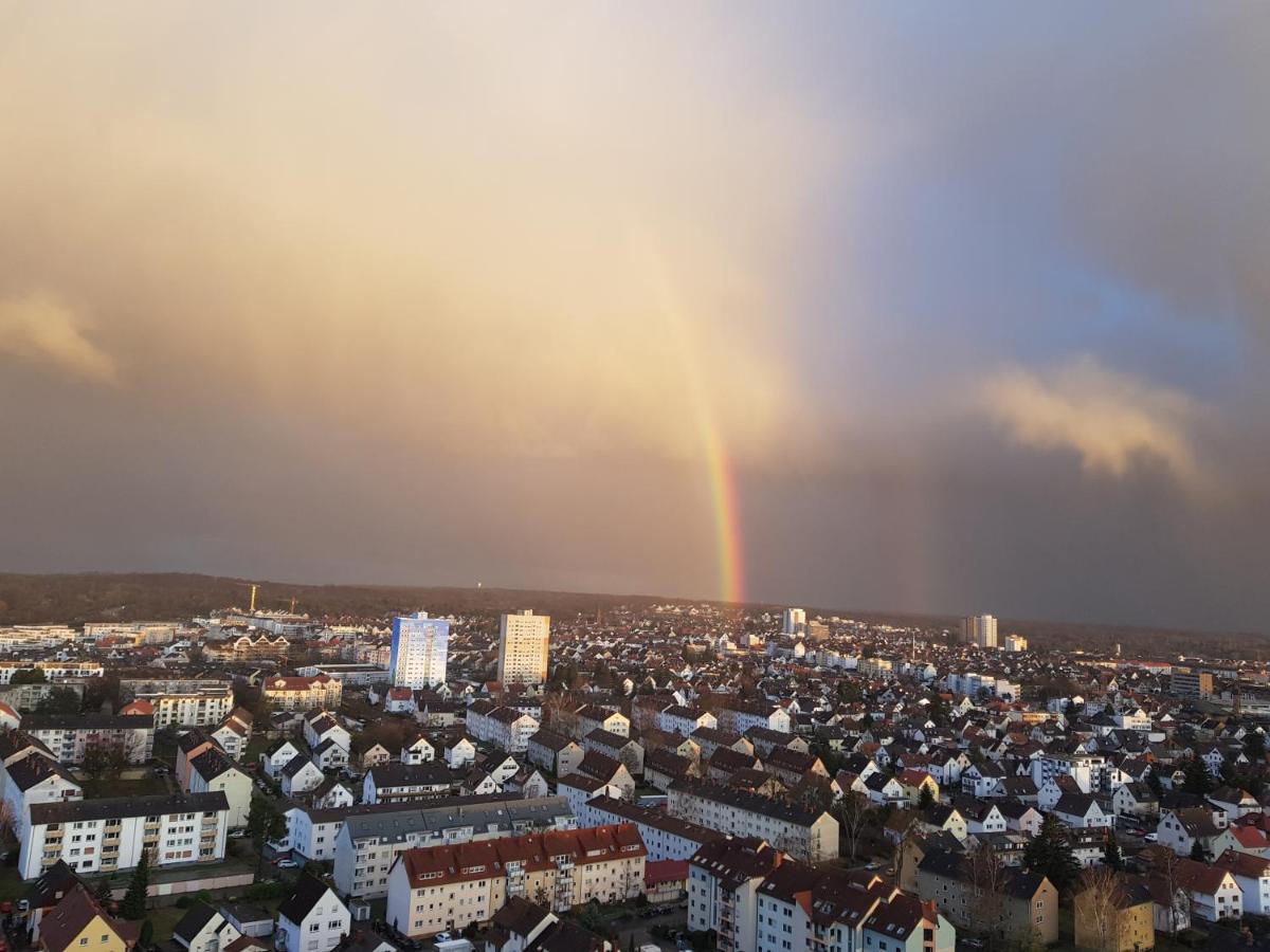 Apartmán Skyline-Aussicht Und Fantastische Sonnenuntergaenge Langen  Exteriér fotografie